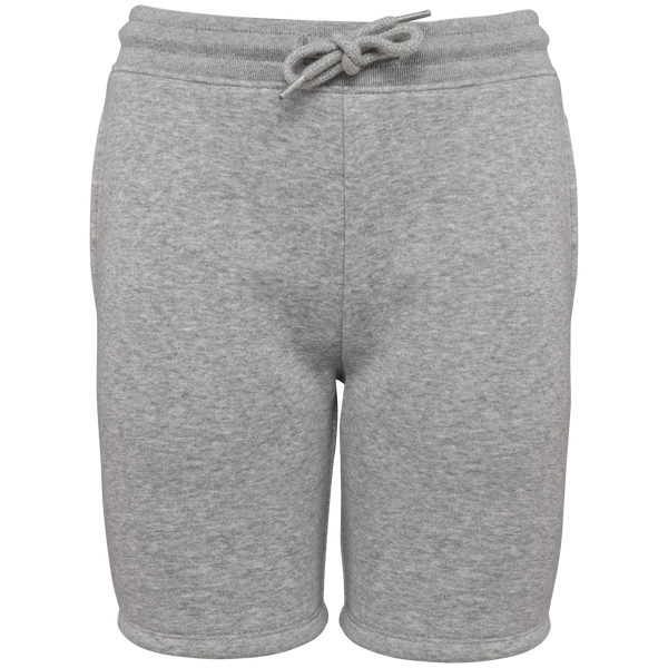 Bermuda de Criança em Algodão Biológico-Cinzento Lua Mesclado-4/6 Anos-RAG-Tailors-Fardas-e-Uniformes-Vestuario-Pro