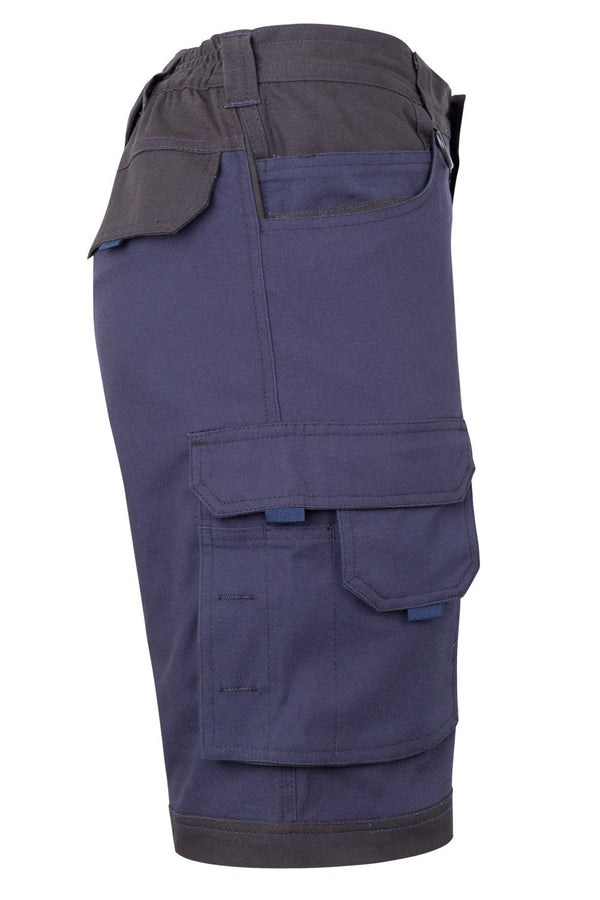 Bermudas Bicolor Multibolsos Canvas Stretch-RAG-Tailors-Fardas-e-Uniformes-Vestuario-Pro