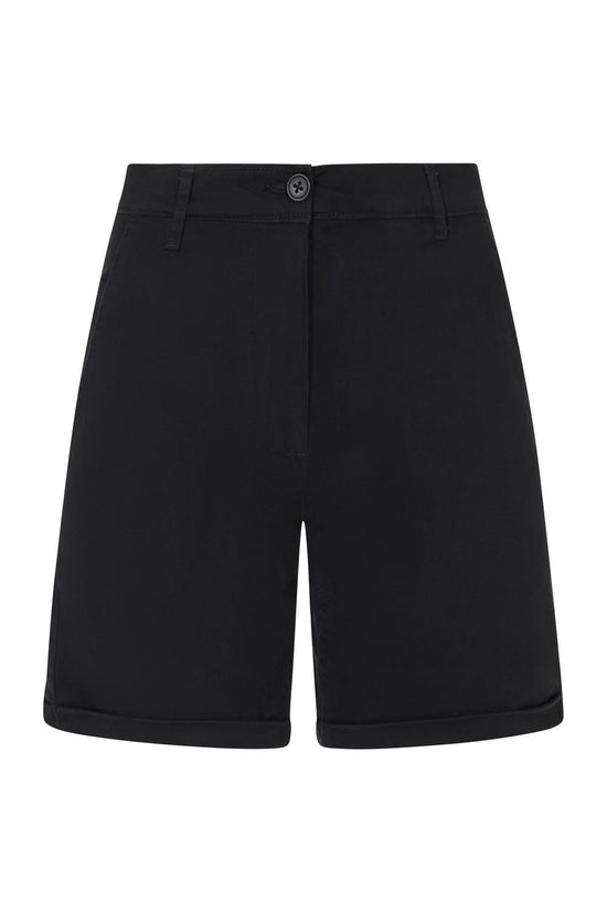Bermudas Chino Stretch Mulher-Preto-34-RAG-Tailors-Fardas-e-Uniformes-Vestuario-Pro