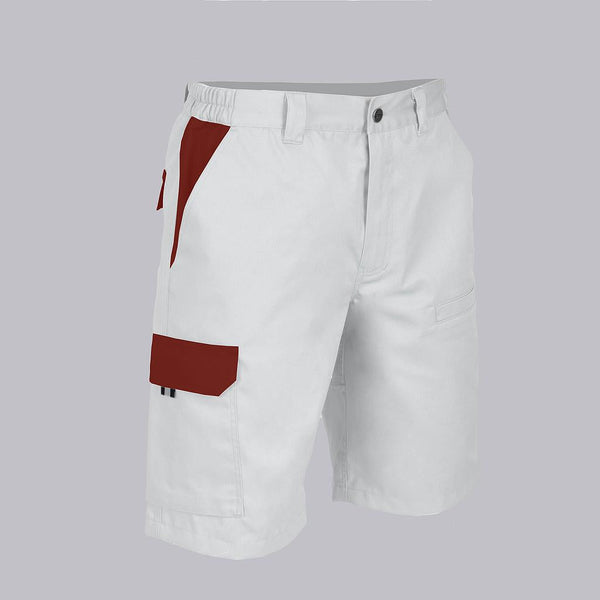 Bermudas Multibolsos Boss Bicolor em Branco (2 de 7)-RAG-Tailors-Fardas-e-Uniformes-Vestuario-Pro