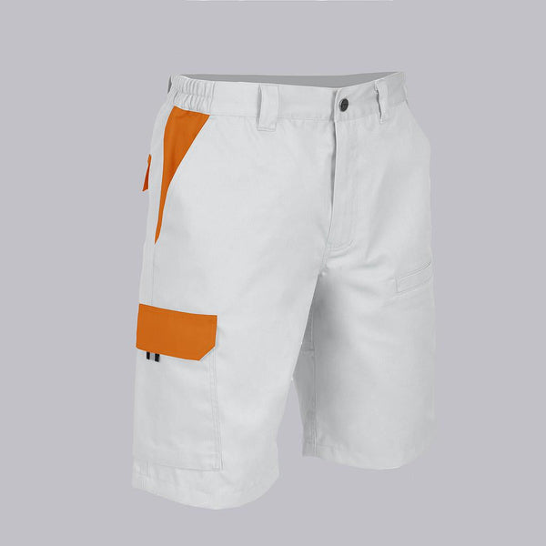 Bermudas Multibolsos Boss Bicolor em Branco (2 de 7)-RAG-Tailors-Fardas-e-Uniformes-Vestuario-Pro