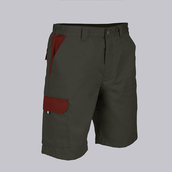 Bermudas Multibolsos Boss Bicolor em Verde Khaki (6 de 7)-Bordo-36-RAG-Tailors-Fardas-e-Uniformes-Vestuario-Pro