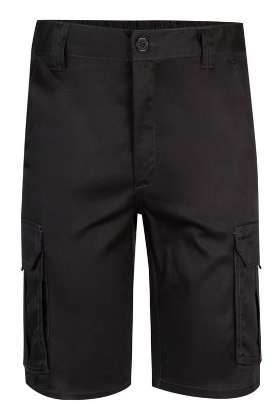 Bermudas Stretch Multibolsos-Preto-34-RAG-Tailors-Fardas-e-Uniformes-Vestuario-Pro