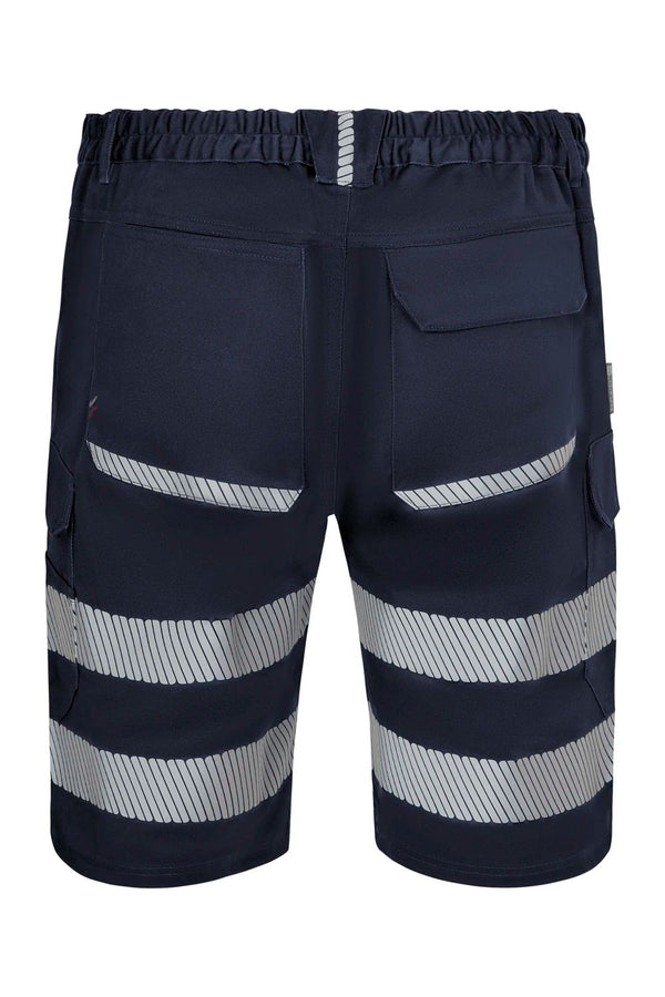 Bermudas Stretch com Faixas Segmentadas de Visibilidade Melhorada-RAG-Tailors-Fardas-e-Uniformes-Vestuario-Pro