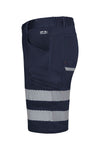 Bermudas Stretch com Faixas Segmentadas de Visibilidade Melhorada-RAG-Tailors-Fardas-e-Uniformes-Vestuario-Pro