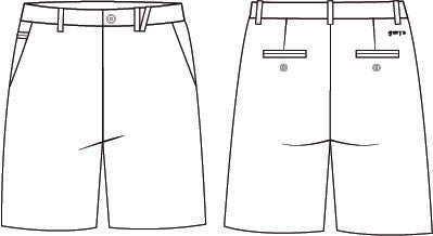 Bermudas de Homem Chino T400-RAG-Tailors-Fardas-e-Uniformes-Vestuario-Pro