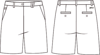 Bermudas de Senhora Chino T400-RAG-Tailors-Fardas-e-Uniformes-Vestuario-Pro