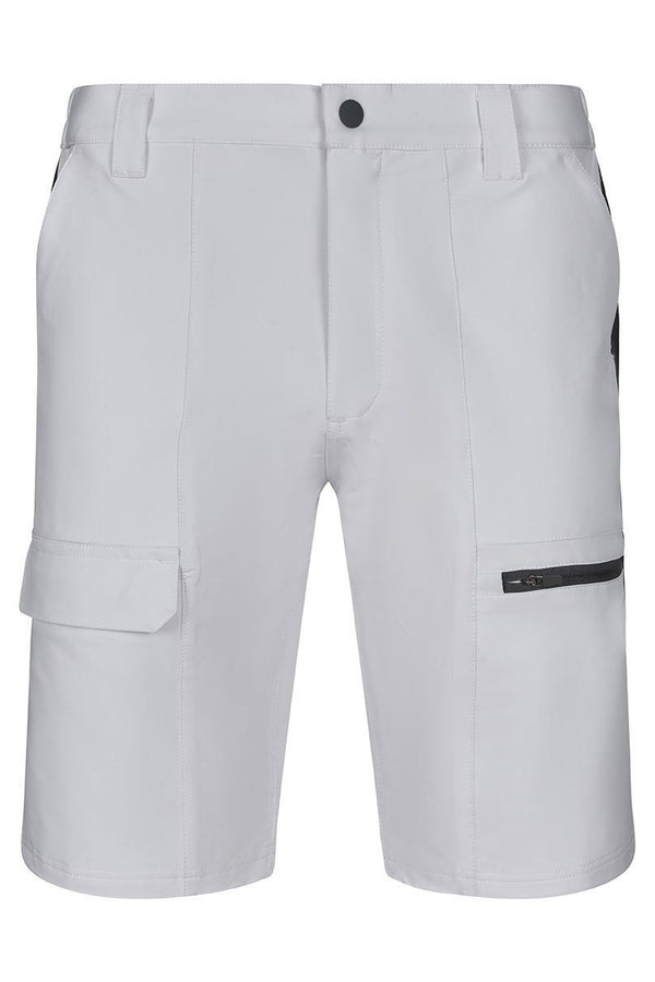 Bermudas de trekking stretch bicolor slim fit-Branco/cinza - 07/08-S-RAG-Tailors-Fardas-e-Uniformes-Vestuario-Pro