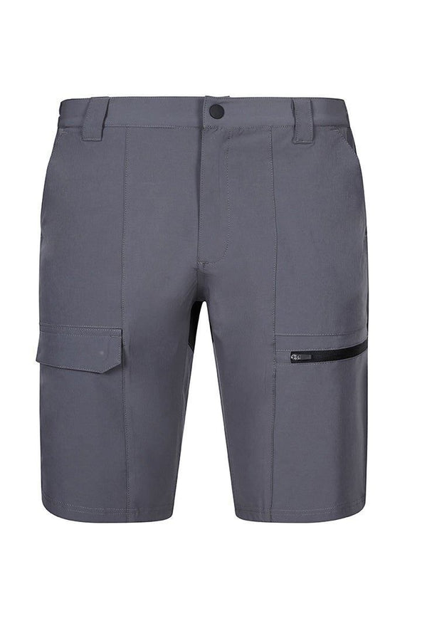Bermudas de trekking stretch bicolor slim fit-Cinza/preto - 08/00-S-RAG-Tailors-Fardas-e-Uniformes-Vestuario-Pro