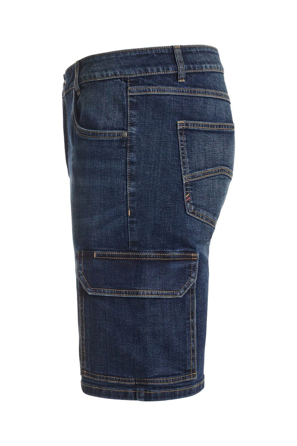 Bermudas denim Stretch multibolsos-RAG-Tailors-Fardas-e-Uniformes-Vestuario-Pro