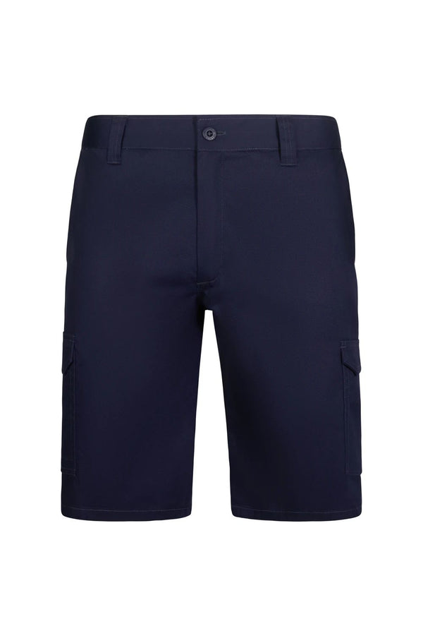 Bermudas multibolsos de trabalho slim fit-Azul Navy - 61-34-RAG-Tailors-Fardas-e-Uniformes-Vestuario-Pro