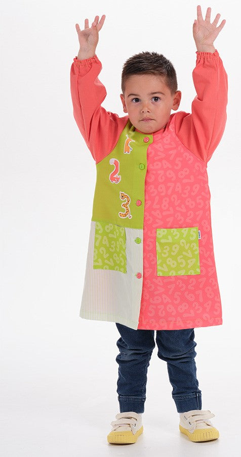 Bibe Infantil 123-Coral-1-RAG-Tailors-Fardas-e-Uniformes-Vestuario-Pro