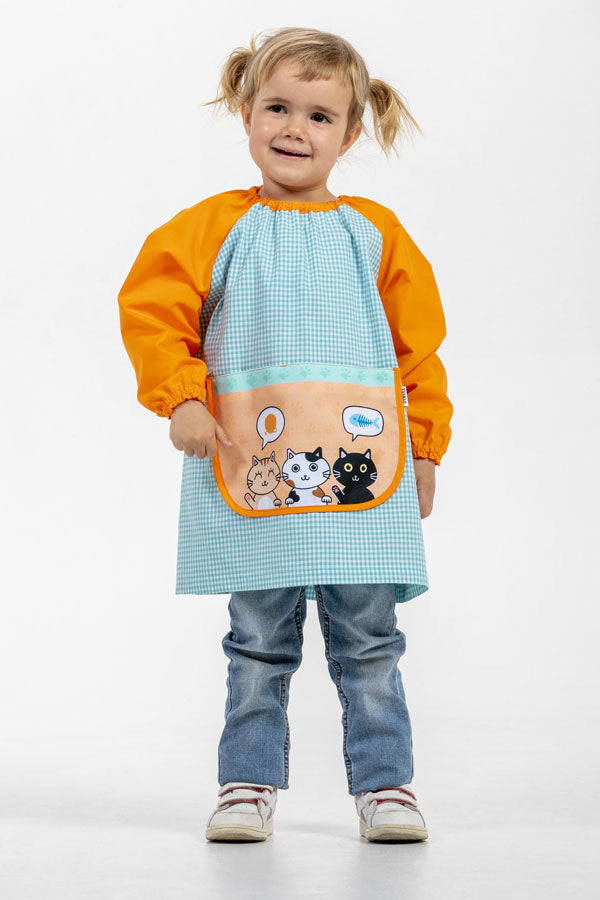 Bibe Infantil Gatinhos-Gatinhos-0-RAG-Tailors-Fardas-e-Uniformes-Vestuario-Pro
