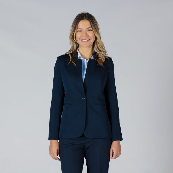 Blazer Feminino Florença-Marinho-36-RAG-Tailors-Fardas-e-Uniformes-Vestuario-Pro