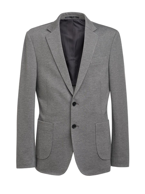 Blazer Rory Slim Fit Jersey-Grey-46 (UK 36)-RAG-Tailors-Fardas-e-Uniformes-Vestuario-Pro
