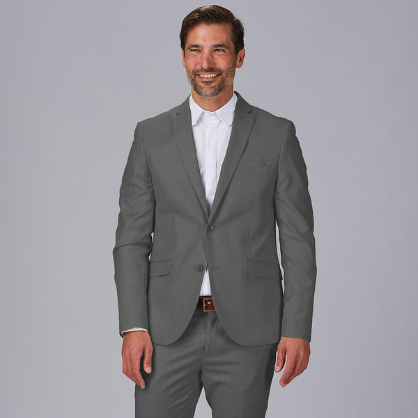 Blazer de Homem sem Forro Alessa T400-Cinza - 109-44-RAG-Tailors-Fardas-e-Uniformes-Vestuario-Pro