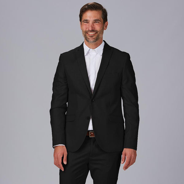Blazer de Homem sem Forro Alessa T400-Preto-001-44-RAG-Tailors-Fardas-e-Uniformes-Vestuario-Pro