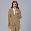 Blazer de Senhora Sem Forro Alessa T400-Camel-151-36-RAG-Tailors-Fardas-e-Uniformes-Vestuario-Pro