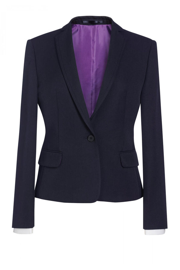 Blazer de senhora Saturn-Azul Marinho-34 EU (6 UK)-RAG-Tailors-Fardas-e-Uniformes-Vestuario-Pro
