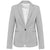 Blazer em malha de senhora-Light grey heather-34 PT (34 FR)-RAG-Tailors-Fardas-e-Uniformes-Vestuario-Pro