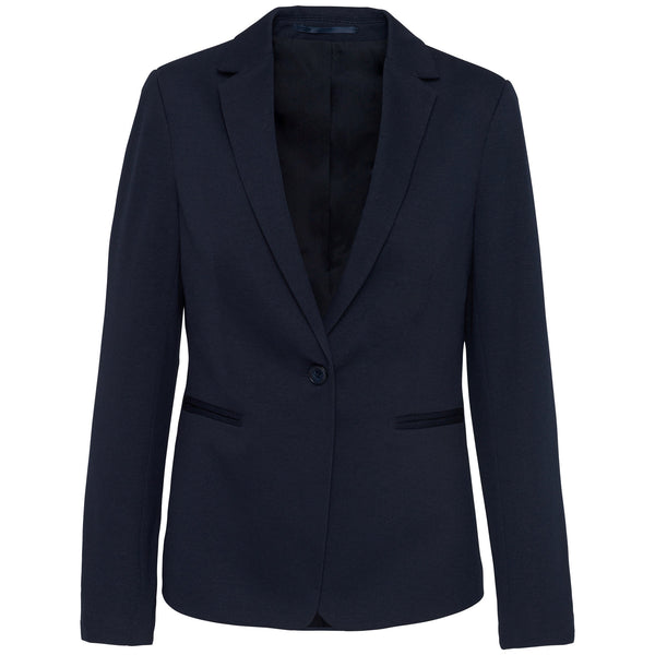 Blazer em malha de senhora-Night Navy Heather-34 PT (34 FR)-RAG-Tailors-Fardas-e-Uniformes-Vestuario-Pro