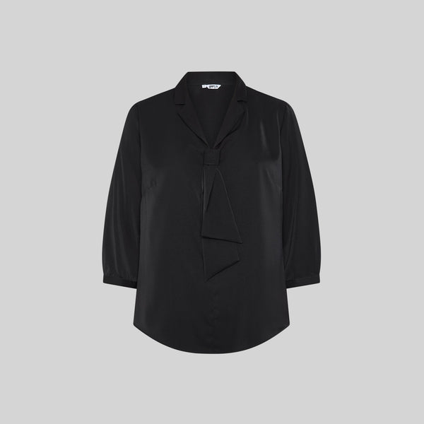 Blusa Flavia de Senhora com Gola de Lapela e Laço-RAG-Tailors-Fardas-e-Uniformes-Vestuario-Pro