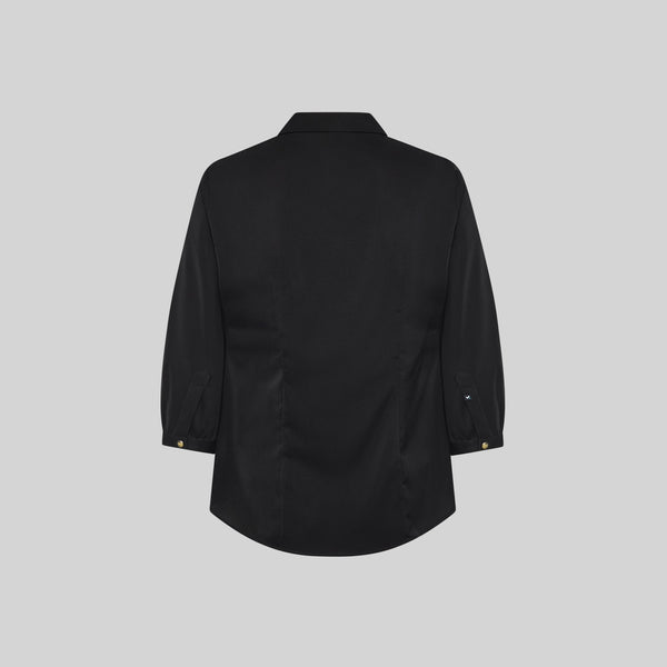 Blusa Flavia de Senhora com Gola de Lapela e Laço-RAG-Tailors-Fardas-e-Uniformes-Vestuario-Pro