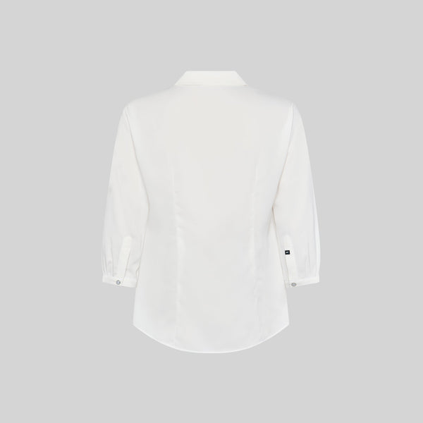 Blusa Flavia de Senhora com Gola de Lapela e Laço-RAG-Tailors-Fardas-e-Uniformes-Vestuario-Pro