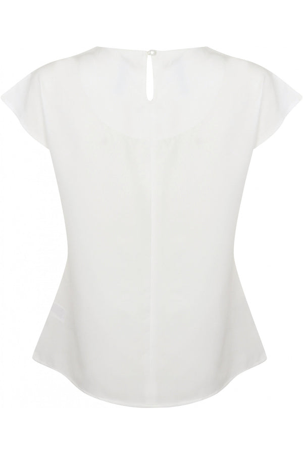 Blusa de senhora com colarinho plissado-RAG-Tailors-Fardas-e-Uniformes-Vestuario-Pro