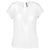 Blusa de senhora em crepe de manga curta-Off White-34 PT (34 FR)-RAG-Tailors-Fardas-e-Uniformes-Vestuario-Pro