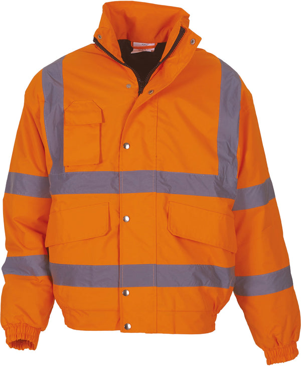 Blusão Alta-Visibilidade-Hi Vis Laranja-S-RAG-Tailors-Fardas-e-Uniformes-Vestuario-Pro