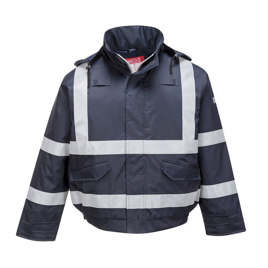 Blusão Bizflame impermeável Multi-Protecção-Marinho-S-RAG-Tailors-Fardas-e-Uniformes-Vestuario-Pro