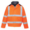 Blusão Bizflame impermeável, de alta visibilidade, respirável, anti-estático e ignífugo-Laranja-XS-RAG-Tailors-Fardas-e-Uniformes-Vestuario-Pro