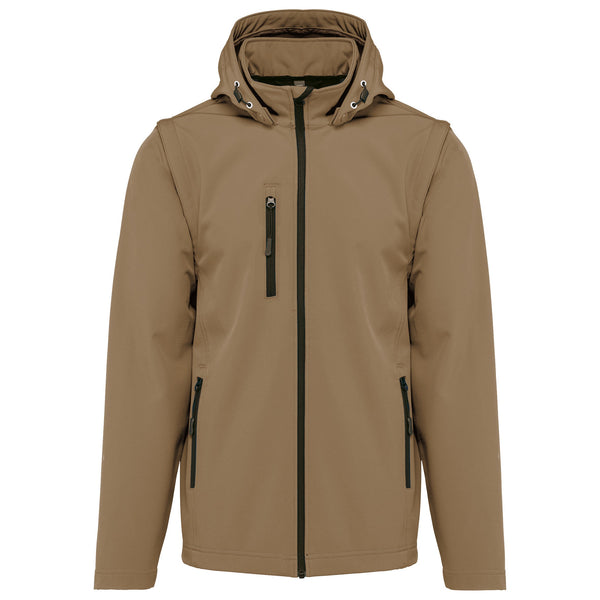 Blusão SoftShell 3 camadas-Camel-XS-RAG-Tailors-Fardas-e-Uniformes-Vestuario-Pro