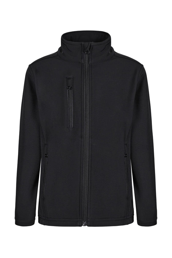 Blusão SoftShell Criança RichM-Preto-5/6-RAG-Tailors-Fardas-e-Uniformes-Vestuario-Pro