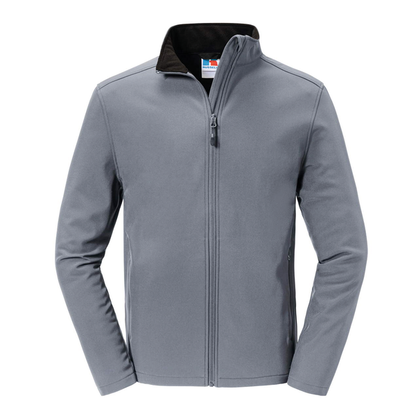 Blusão Softshell Essential Homem-Cinzento Ferro-XS-RAG-Tailors-Fardas-e-Uniformes-Vestuario-Pro