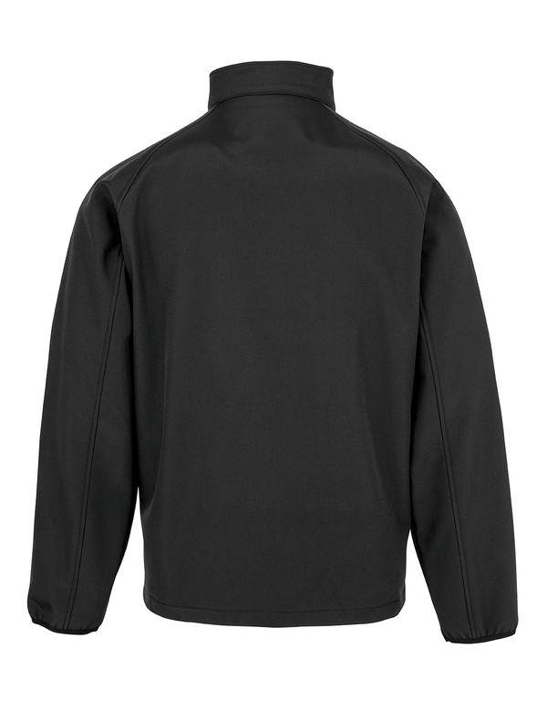Blusão Softshell Reciclado 2 Camadas de Criança-Preto-5/6 Anos-RAG-Tailors-Fardas-e-Uniformes-Vestuario-Pro