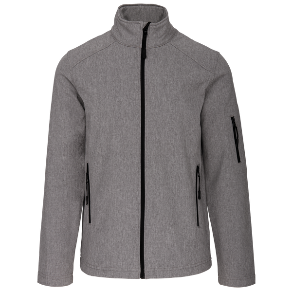 Blusão Softshell de Criança-Cinzento Mesclado-12/14-RAG-Tailors-Fardas-e-Uniformes-Vestuario-Pro