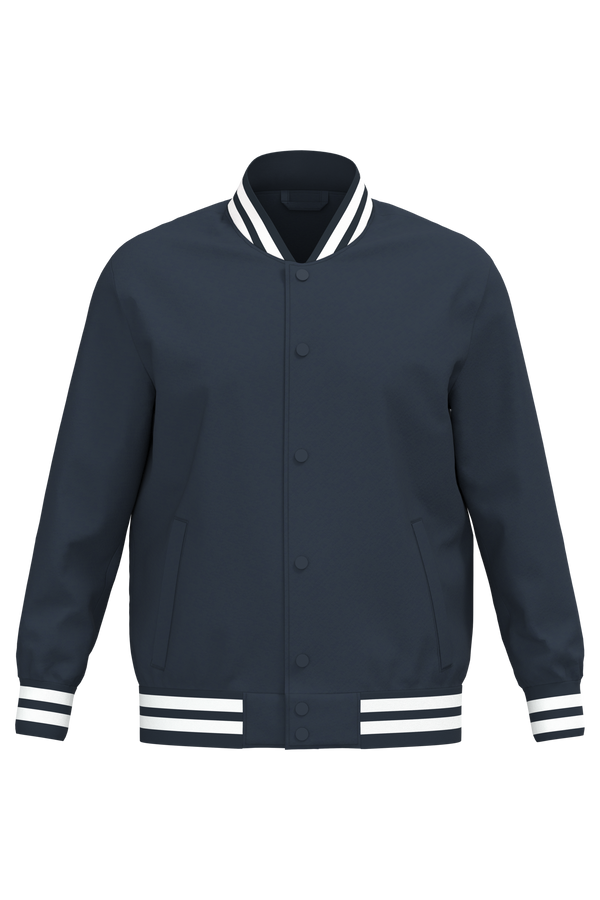 Blusão Teddy Forrado Eco-Responsável Unissexo-Azul Marinho-XS-RAG-Tailors-Fardas-e-Uniformes-Vestuario-Pro