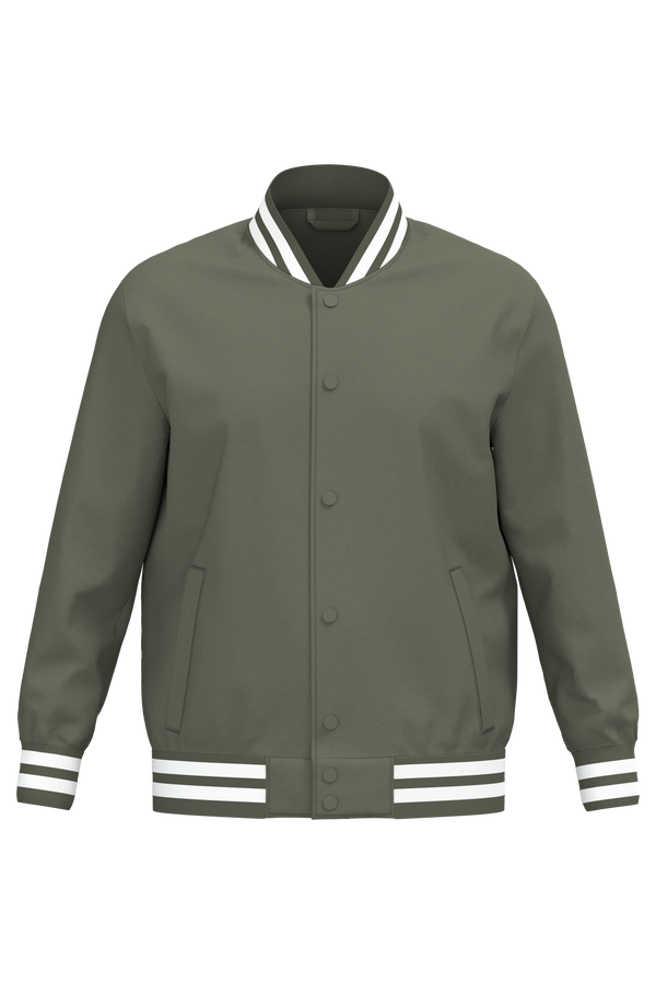 Blusão Teddy Forrado Eco-Responsável Unissexo-Caqui Orgânico-XS-RAG-Tailors-Fardas-e-Uniformes-Vestuario-Pro