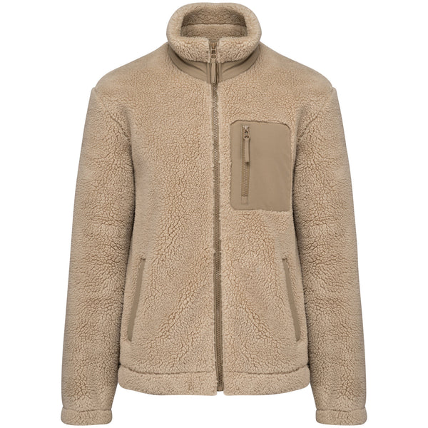 Blusão Unisexo em Sherpa-Wet Sand/Driftwood-XXS-RAG-Tailors-Fardas-e-Uniformes-Vestuario-Pro
