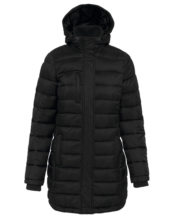 Blusão acolchoado leve com capuz de senhora-Black-XS-RAG-Tailors-Fardas-e-Uniformes-Vestuario-Pro