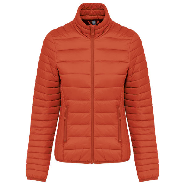 Blusão acolchoado leve de senhora-Ocre Queimado-S-RAG-Tailors-Fardas-e-Uniformes-Vestuario-Pro