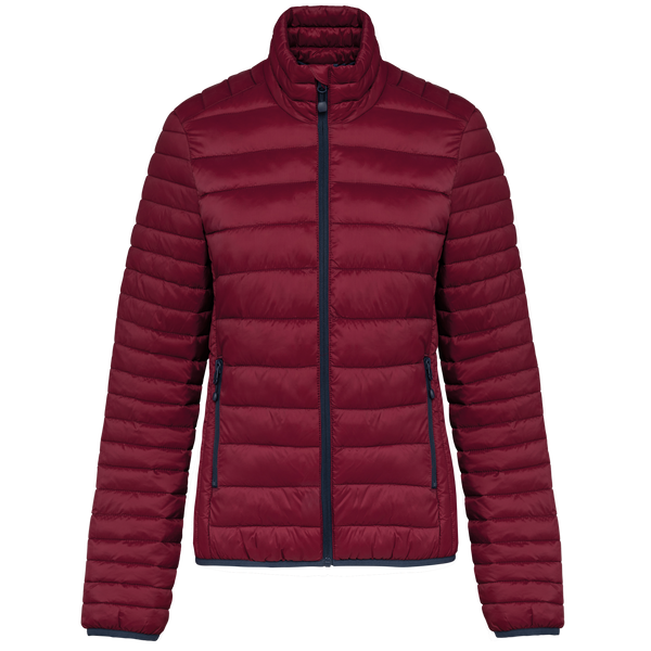 Blusão acolchoado leve de senhora-Vinho-S-RAG-Tailors-Fardas-e-Uniformes-Vestuario-Pro