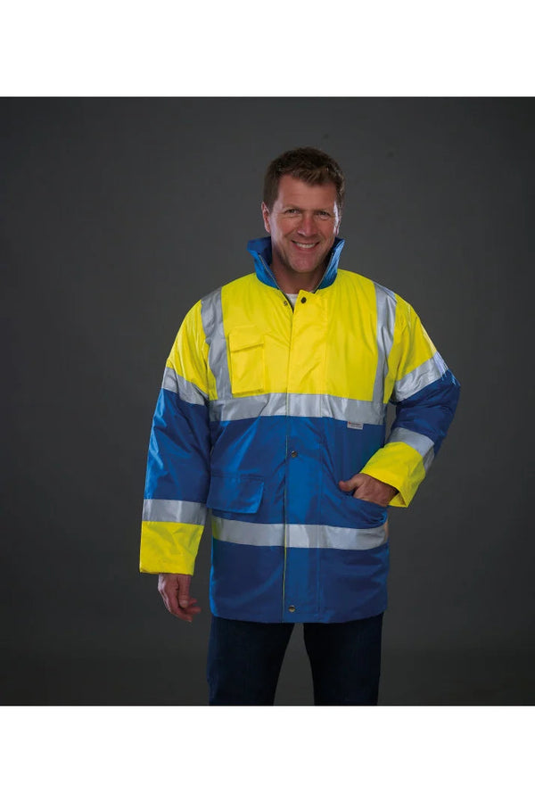 Blusão alta visibilidade em contraste corta-vento impermeável-RAG-Tailors-Fardas-e-Uniformes-Vestuario-Pro