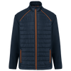 Blusão bimatéria Day To Day-Azul Marinho / Laranja Fluorescente-S-RAG-Tailors-Fardas-e-Uniformes-Vestuario-Pro