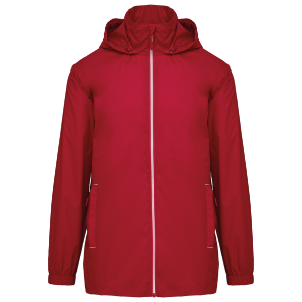 Blusão de Chuva Unissexo-Vermelho Desportivo-XS-RAG-Tailors-Fardas-e-Uniformes-Vestuario-Pro