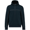 Blusão softshell bicolor com 3 camadas unissexo-Azul Marinho-L-RAG-Tailors-Fardas-e-Uniformes-Vestuario-Pro