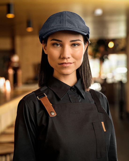 Boina Duckbill em ganga-Blue Denim-Único-RAG-Tailors-Fardas-e-Uniformes-Vestuario-Pro