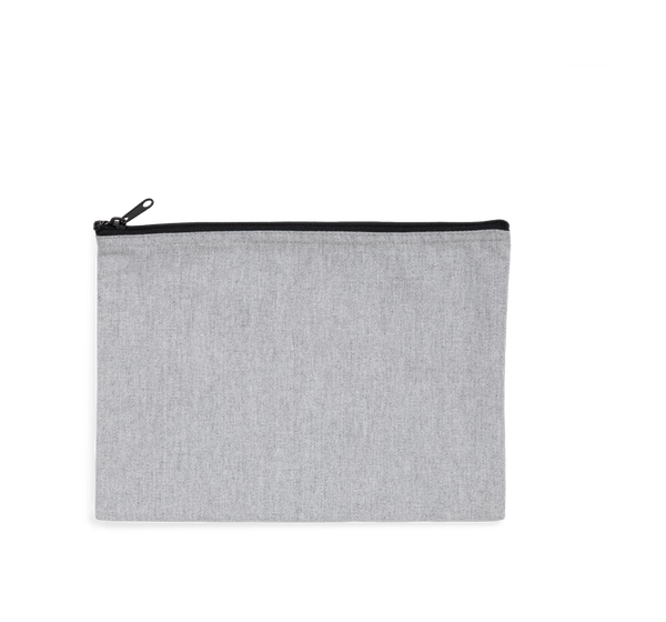 Bolsa com Fecho em Material Reciclado-Cinzento Seixo / Noite Preta-S-RAG-Tailors-Fardas-e-Uniformes-Vestuario-Pro
